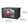 Horno Electrico Enxuta 42lts 1500w Con Accesorios Horno Electrico Enxuta 42lts 1500w Con Accesorios