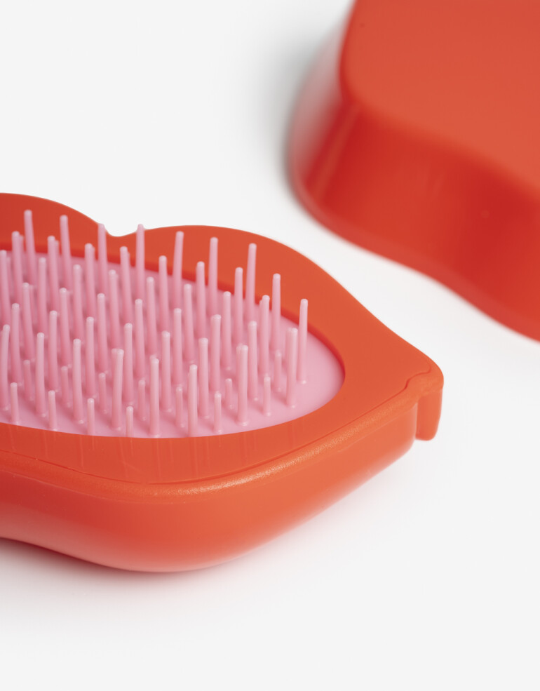 Cepillos y Peines Cepillos Cepillo Desenredante Boca - Rojo Labial