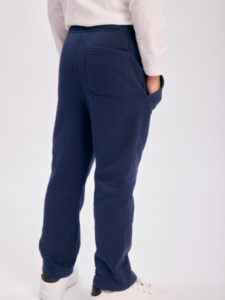 Pantalón deportivo recto Azul Marino