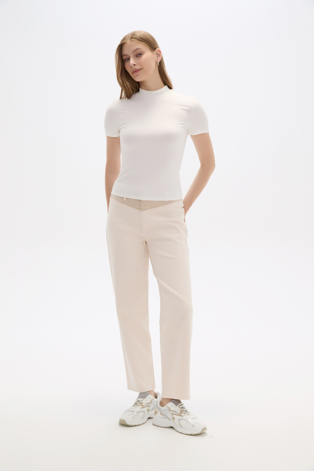 Remera Daly Marfil / Off White