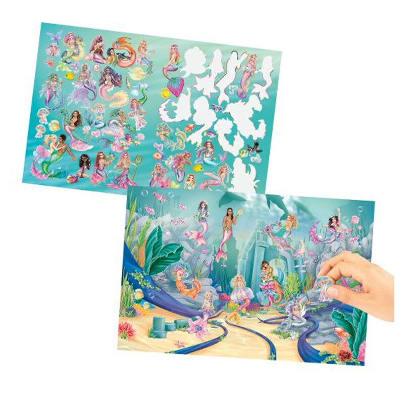 Stickerworld stickers metálicos Mermaid Top Model Stickerworld stickers metálicos Mermaid Top Model