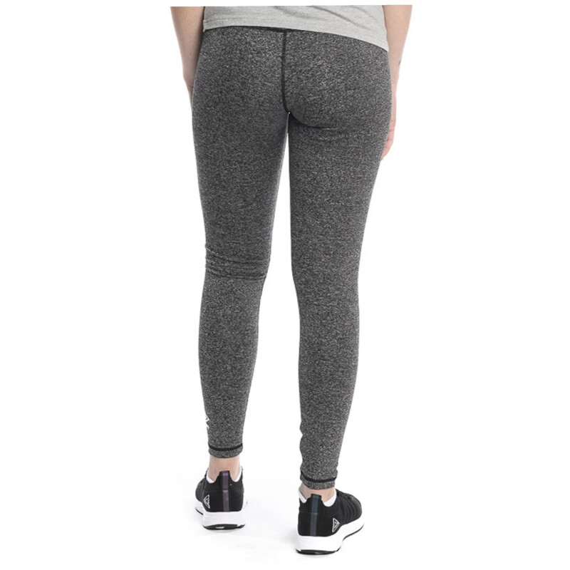 Calza de Mujer Umbro Larga Basica Wns Negro Melange - Plateado