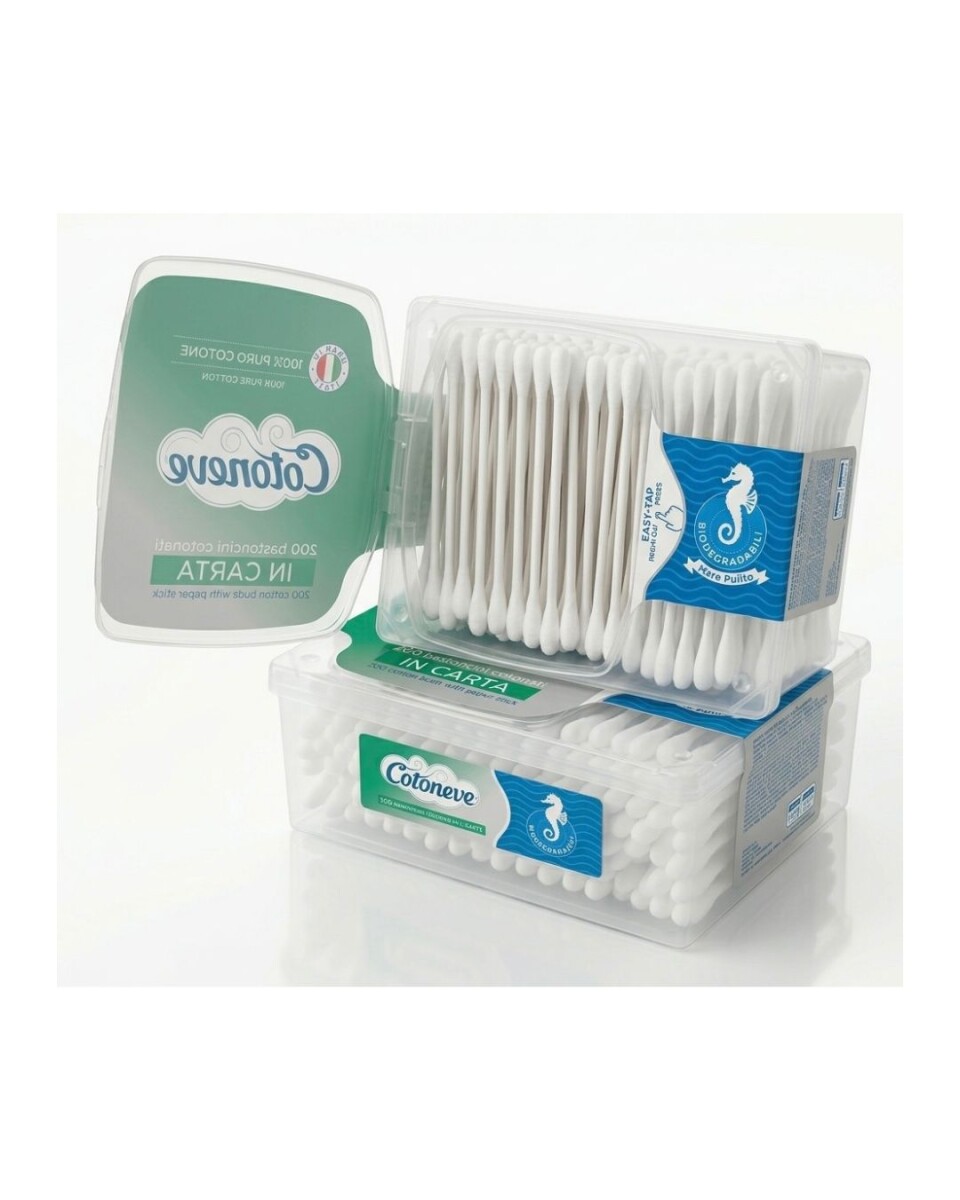 Hisopos Cotoneve x 200 unidades 