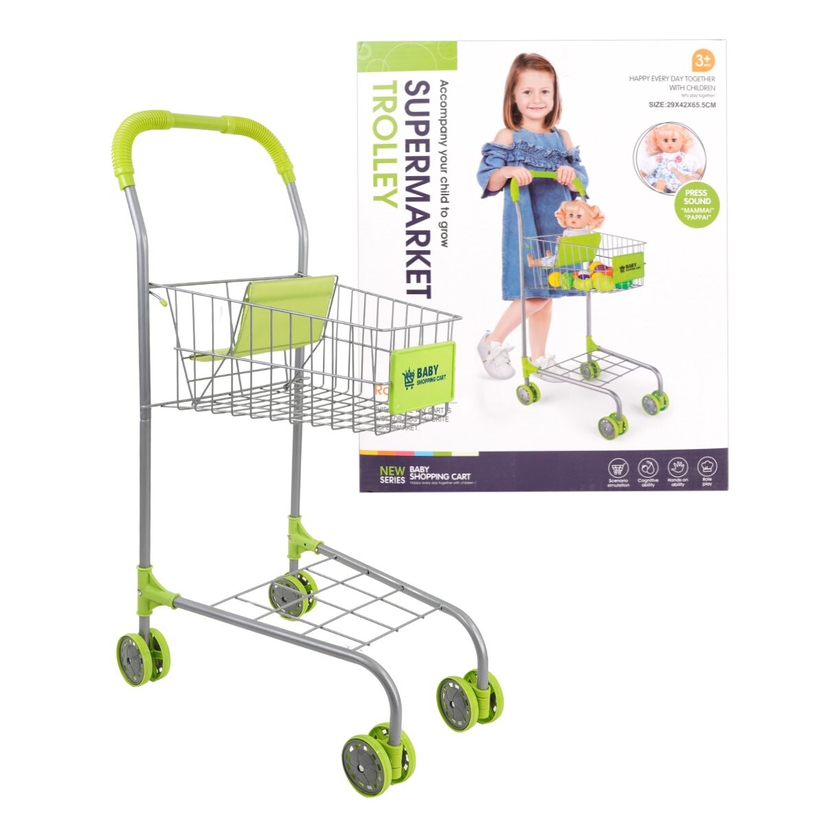 Carro de super de juguete 