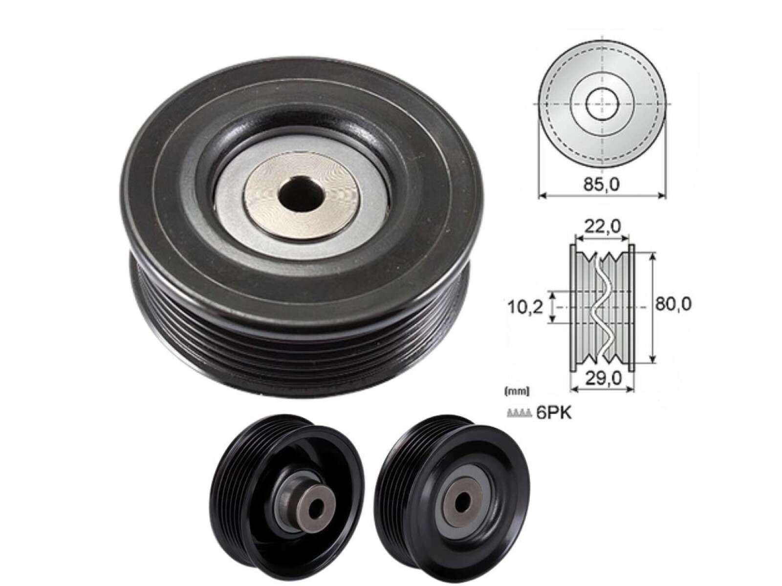 Tensor Guia Correa Toyota Corolla 01-13 