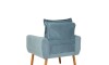 Sofa Sillon Poltrona 1 Cuerpo Dakota - Azul Sofa Sillon Poltrona 1 Cuerpo Dakota - Azul