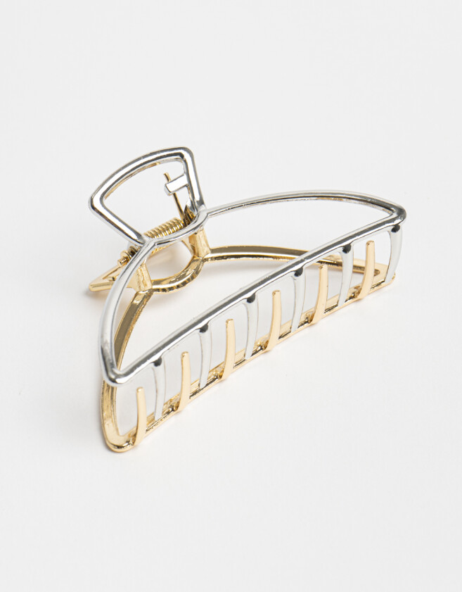 Broche Metallic Broche Metallic - Combinacion Bicolor