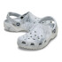 Crocs Classic Watercolor Marbled Clog K - Niños mas de 5 años Grey Swirl