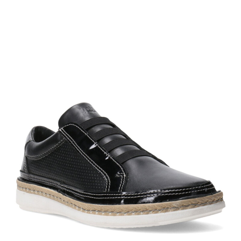 Zapatos de Mujer Lombardino Casual Yute Negro
