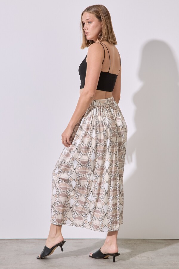 Capri Wide Leg MULTI/BEIGE