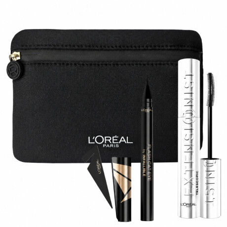 Pack L'Oréal Máscara de Pestañas Extensionist + Delineador Flash Cat Eyeliner Black Pack L'Oréal Máscara de Pestañas Extensionist + Delineador Flash Cat Eyeliner Black
