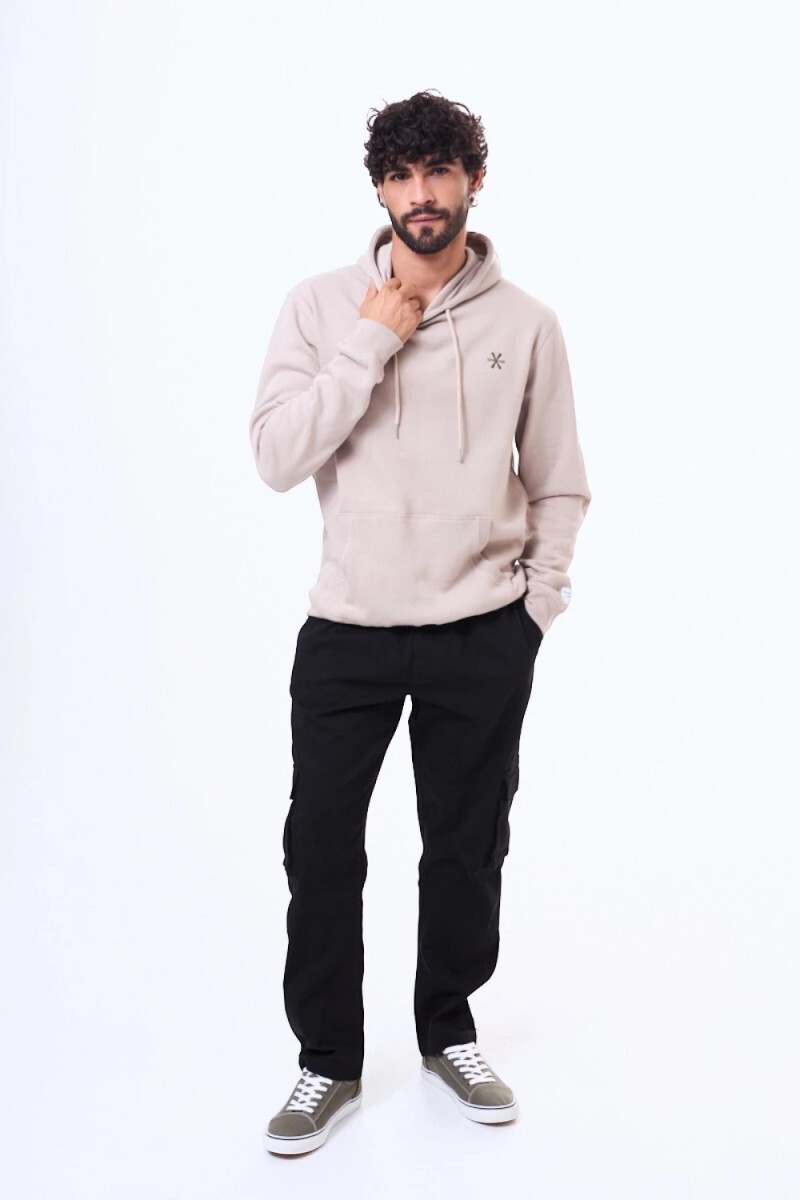 Buzo de felpa Buzios Beige