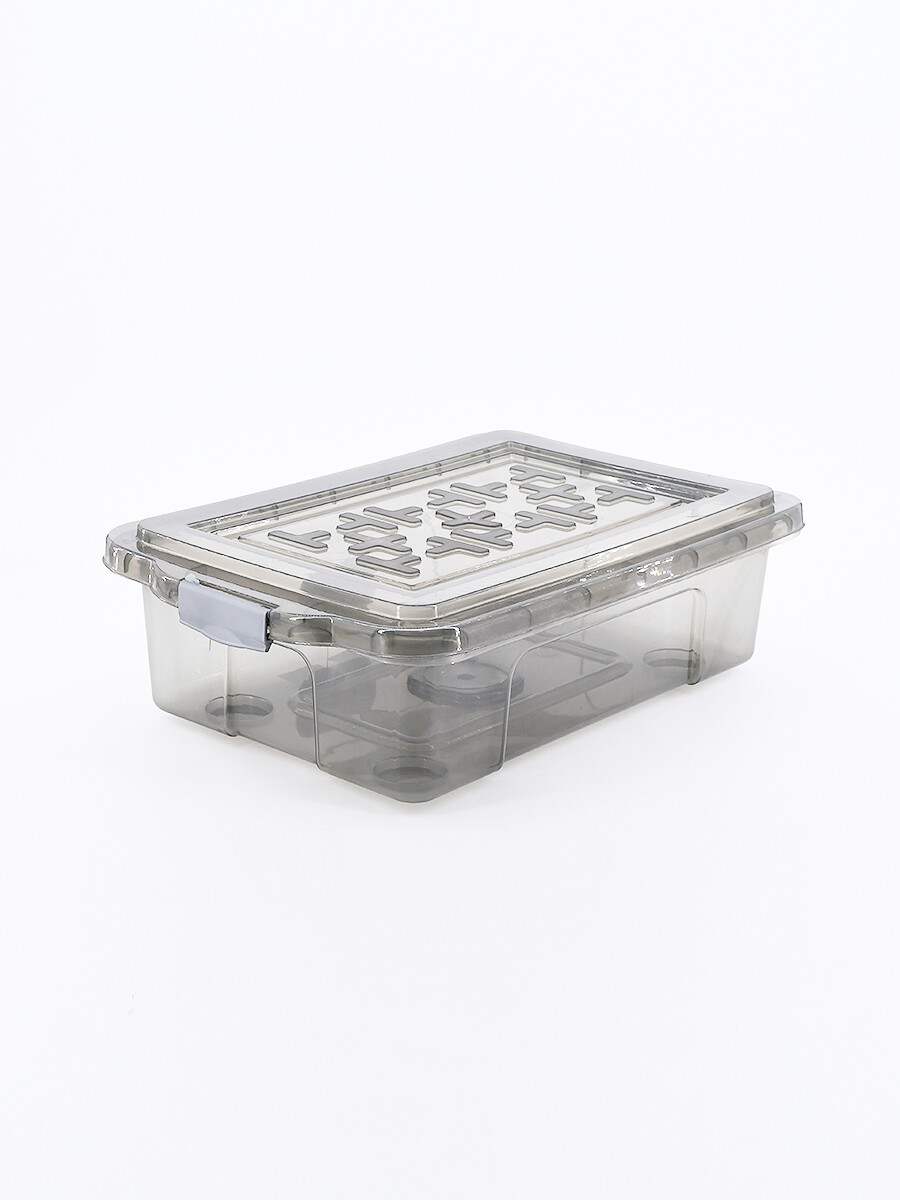 CAJA CON TAPA - GRIS 