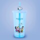 Vaso Snoopy 600ml celeste