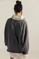 WTF VENICE V NECK GRAPHIC Negro