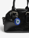 Llavero Strass Llavero Y Charm Ojo Turco De Strass - Combinacion Bicolor