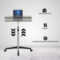 Mesa Portatil Elevable Negro