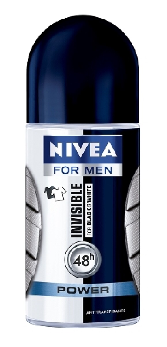 DESODORANTE ROLL ON NIVEA 50 ML MEN INVISIBLE POWER 