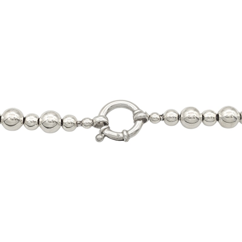 Cadena eslabón Bolas - Plata 925 - Sin Piedra - CD3269 Sinpiedra