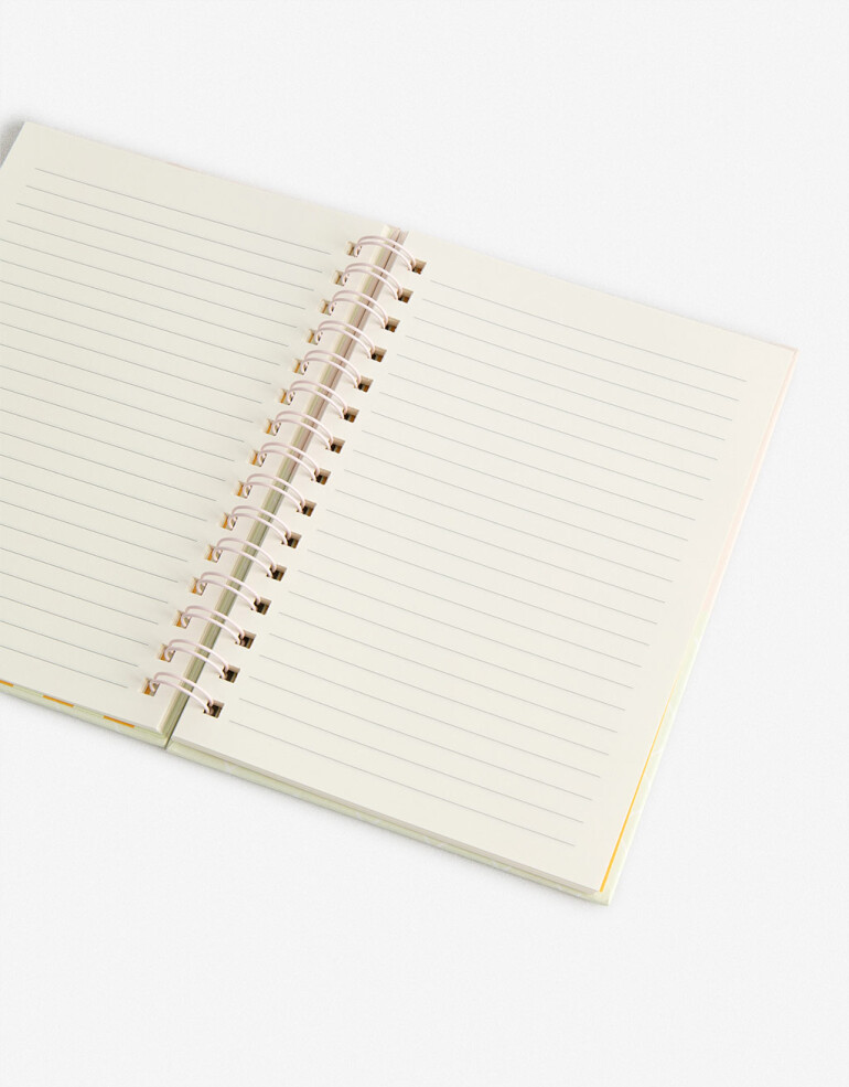 Anotadores Cuadernos y Memos Cuaderno Cuaderno A5 Tapa Dura Con Espiral - Combinacion Multicolor