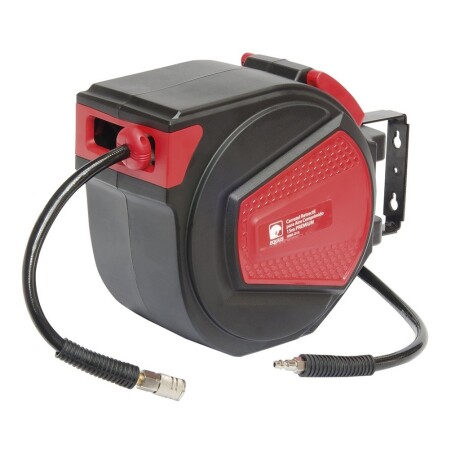 Manguera con Carretel Retráctil de Aire Equus NWA-D15 ROJO