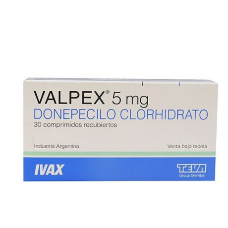 Valpex Teva 5 Mg (Ex Piridon ) x 30 COM Valpex Teva 5 Mg (Ex Piridon ) x 30 COM