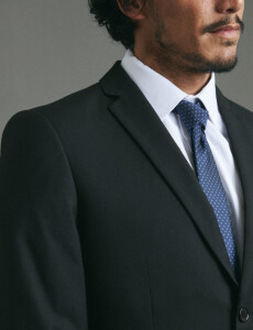 220262 TRAJE SLIM FIT HARRINGTON LABEL Negro