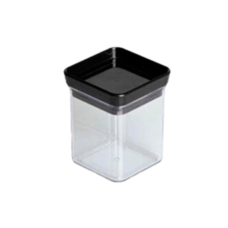 Kit Especiero X7 Lumini Frascos para Condimentos y Soporte Negro