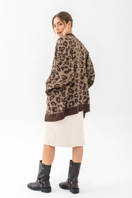 Cardigan Katty Chocolate