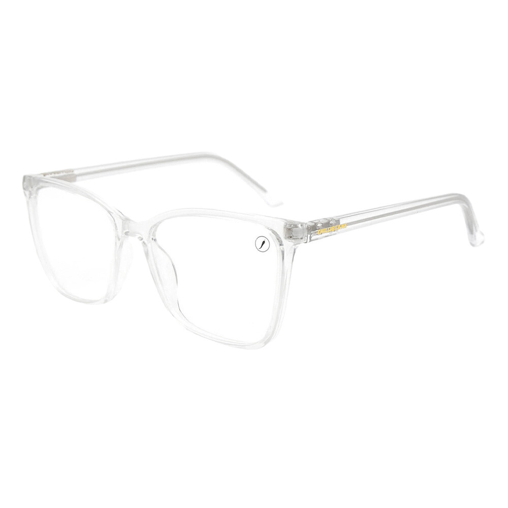 Lentes De Sol Otica Cuadrado - Mujer Transparente/Transparente