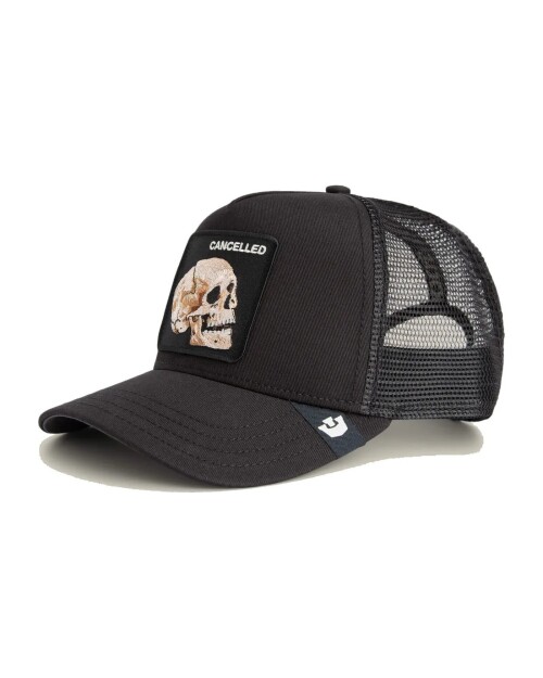 Gorra Goorin Bros Trucker Baseball - The Cancelled Skull Negro Gorra Goorin Bros Trucker Baseball - The Cancelled Skull Negro