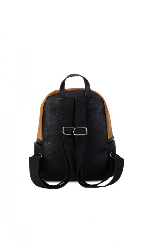 MOCHILA MIRIAM NEGRO Y SUELA