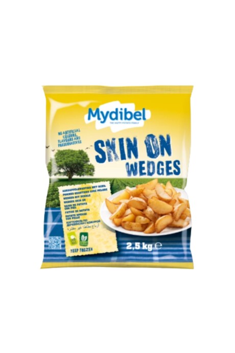 Papas Fritas Rústicas Mydibel - 2.5kg Papas Fritas Rústicas Mydibel - 2.5kg