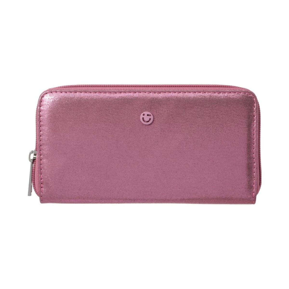 Billetera larga shiny - bordo 