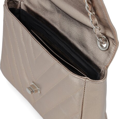 CARTERAS VENET - CUERO LALI PLATEADO