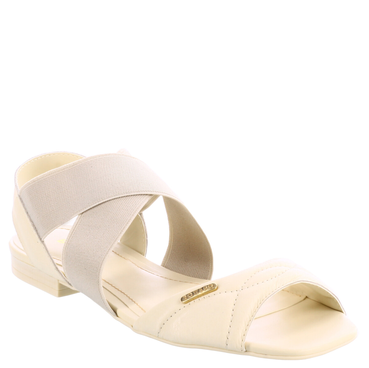 Sandalias de Mujer Bottero c/elasticos - Blanco Hueso 
