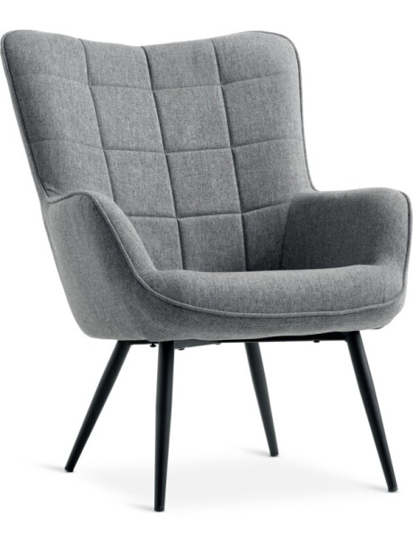 Sillón ULDUM gris/negro Sillón ULDUM gris/negro