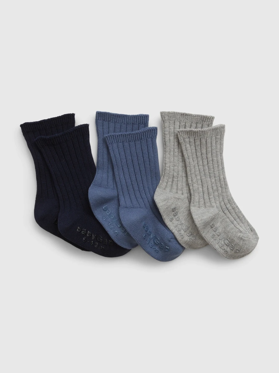 Medias Pack X3 Bebé - Bainbridge Blue 