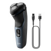 Afeitadora Philips Shaver 3000 Series S3144/00 Negra Y Celeste Afeitadora Philips Shaver 3000 Series S3144/00 Negra Y Celeste