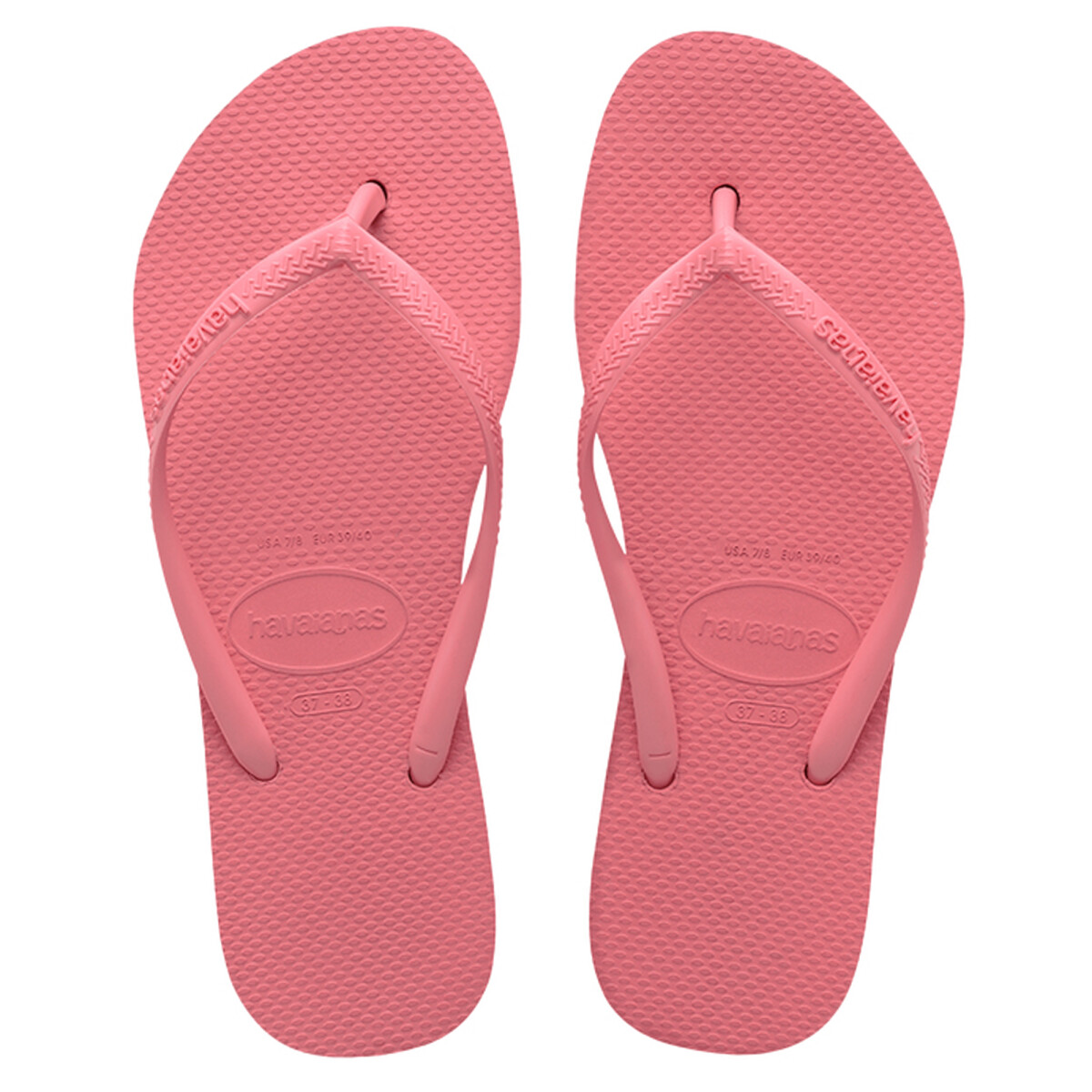 Ojotas de Mujer Havaianas Slim Havaianas - Rosa 