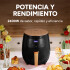 Freidora Sin Aceite Digital Panel Táctil 6 Litros Aire 2400W Variante Color Negro