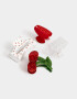 Broches Sets Frutas Set De Broches Frutas - Rojo Cereza