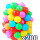 Set 200 Pelotas Pelotero Grandes 7.5cm Brillante+ Red Cmb000704