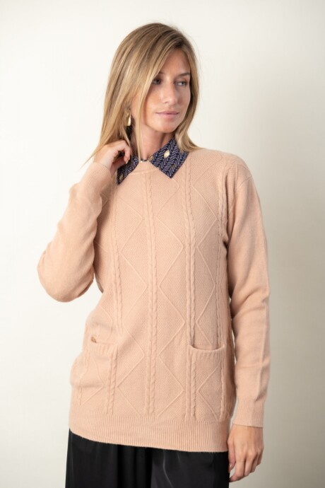 BUZO ESPEJUELO Beige