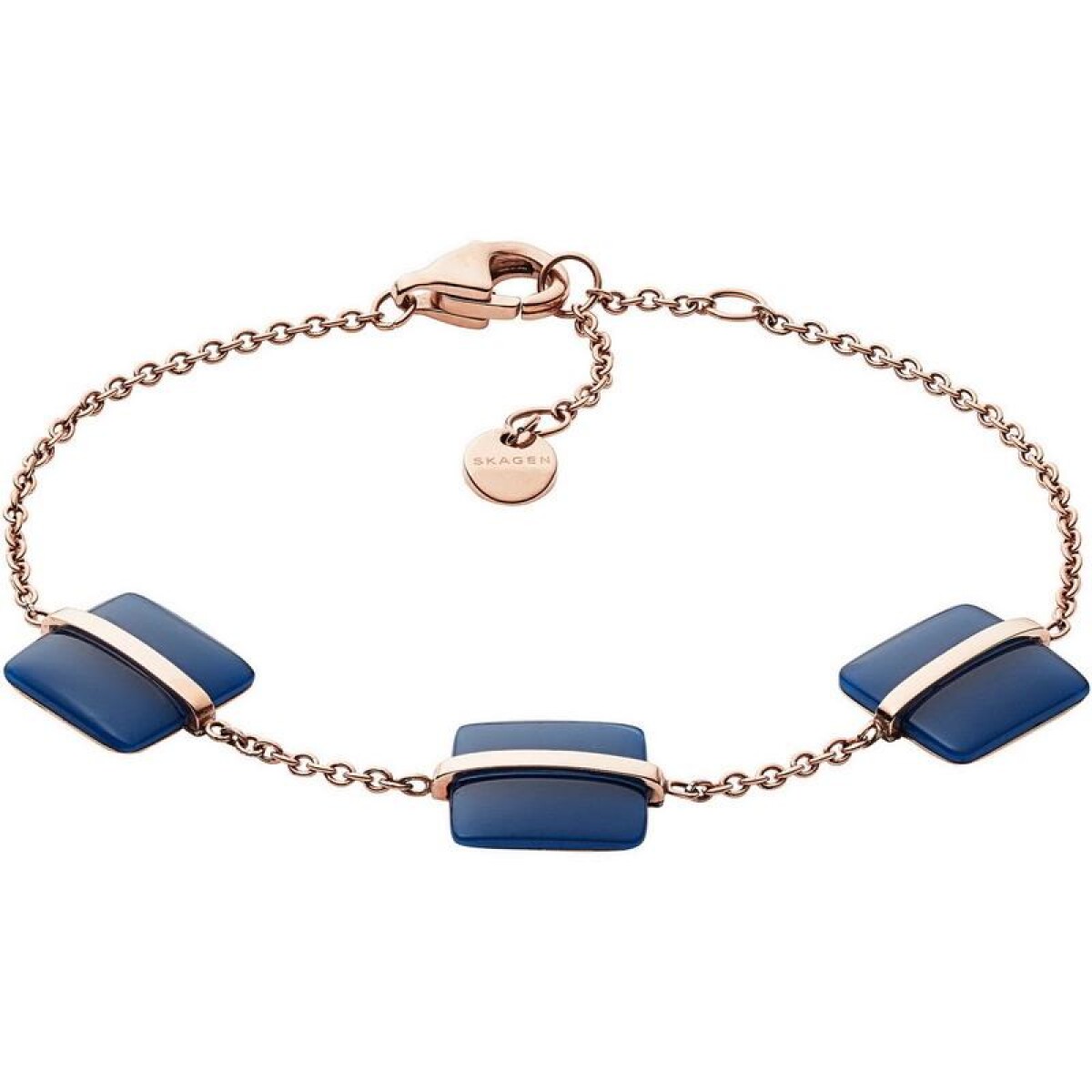 Pulsera Skagen Acero Oro Rosa 