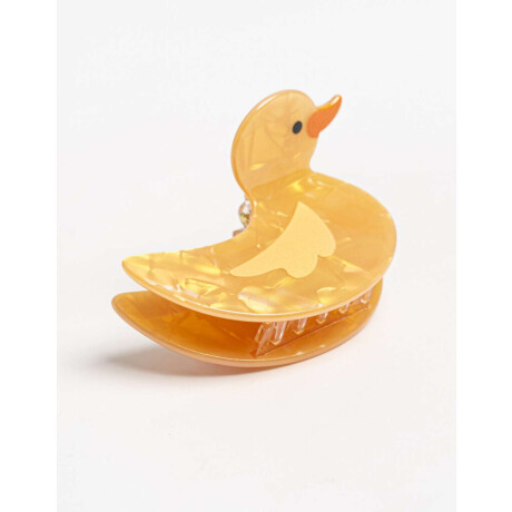 Broche Acrílico Patito Amarillo Claro