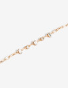 Pulseras Flexibles Strass Pulsera Flexible Metal Strass - Dorado