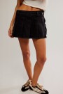 SKORT DENIM Negro