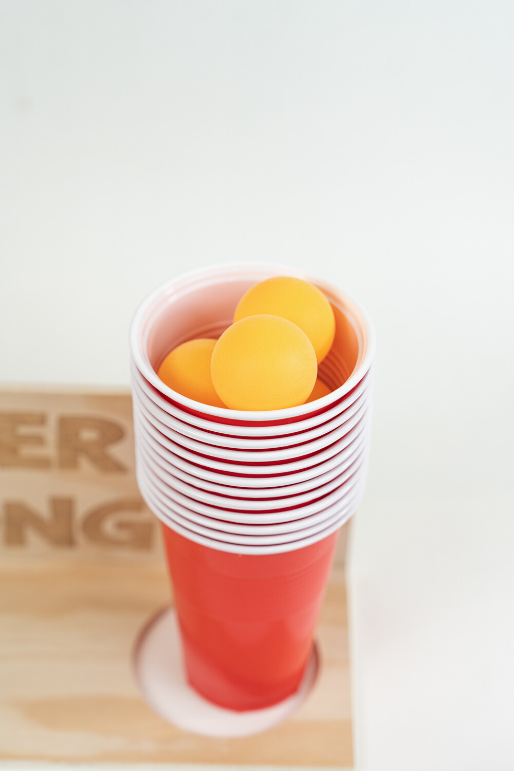 Juegos De Mesa Beerpong Color Unico