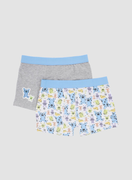 Pack x2 boxer marvel/disney Monstruos